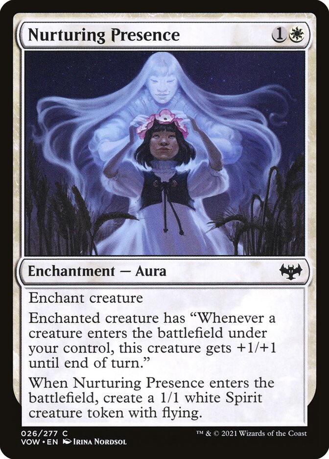 Nurturing Presence [Innistrad: Crimson Vow] (26)