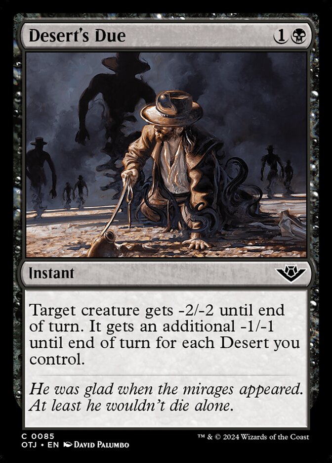 Desert's Due [Outlaws of Thunder Junction] (85)