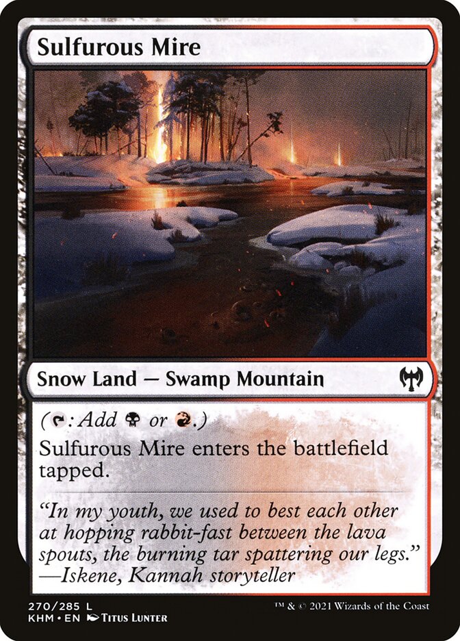 Sulfurous Mire [Kaldheim] (270)