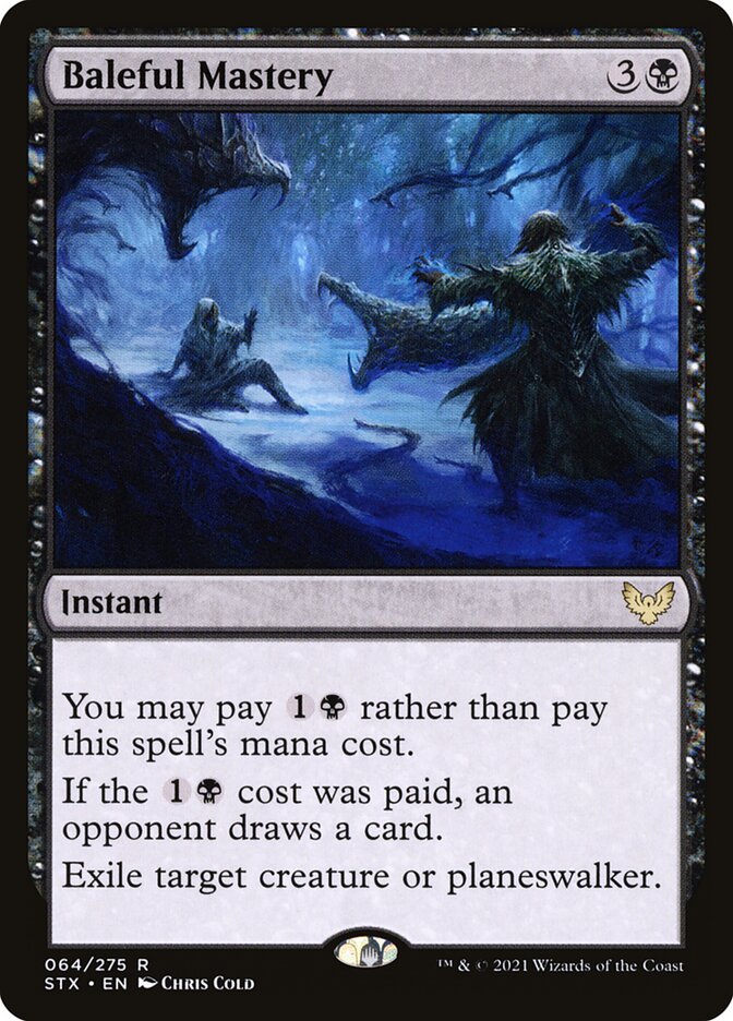 Baleful Mastery [Strixhaven: School of Mages] (64)