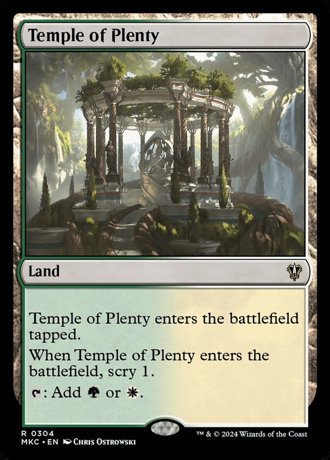 Temple of Plenty [Murders at Karlov Manor Commander] (304)
