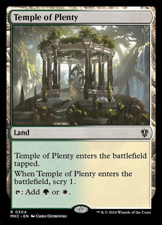 Temple of Plenty [Murders at Karlov Manor Commander] (304)