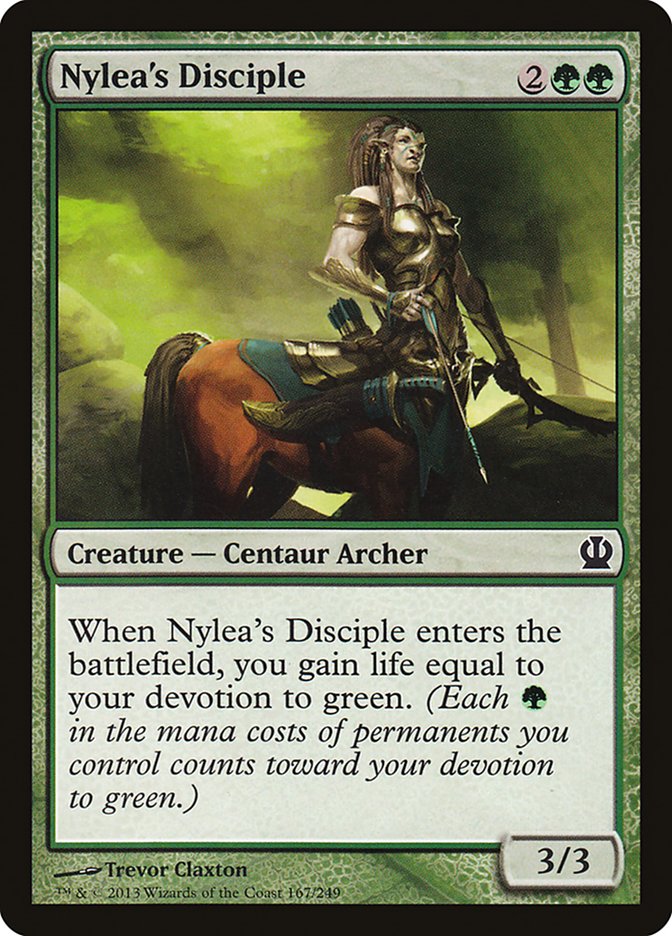 Nylea's Disciple [Theros] (167)