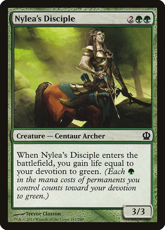 Nylea's Disciple [Theros] (167)