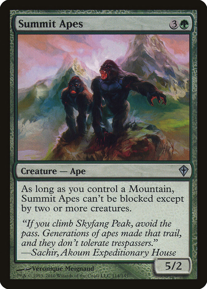 Summit Apes [Worldwake] (114)