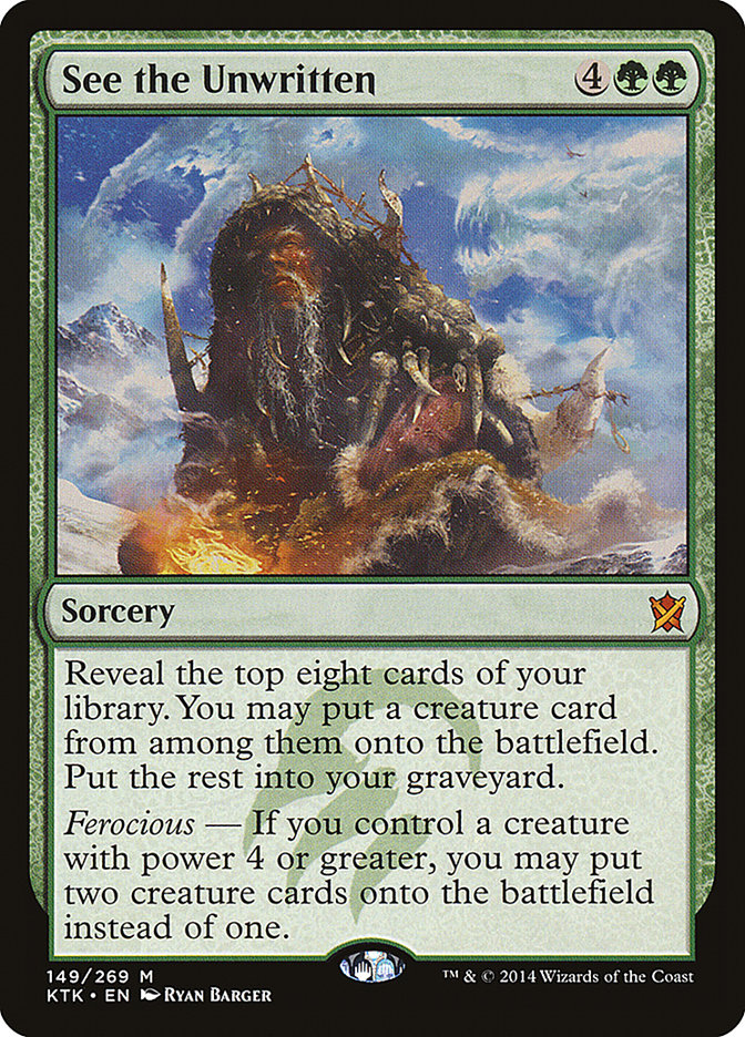 See the Unwritten [Khans of Tarkir] (149)