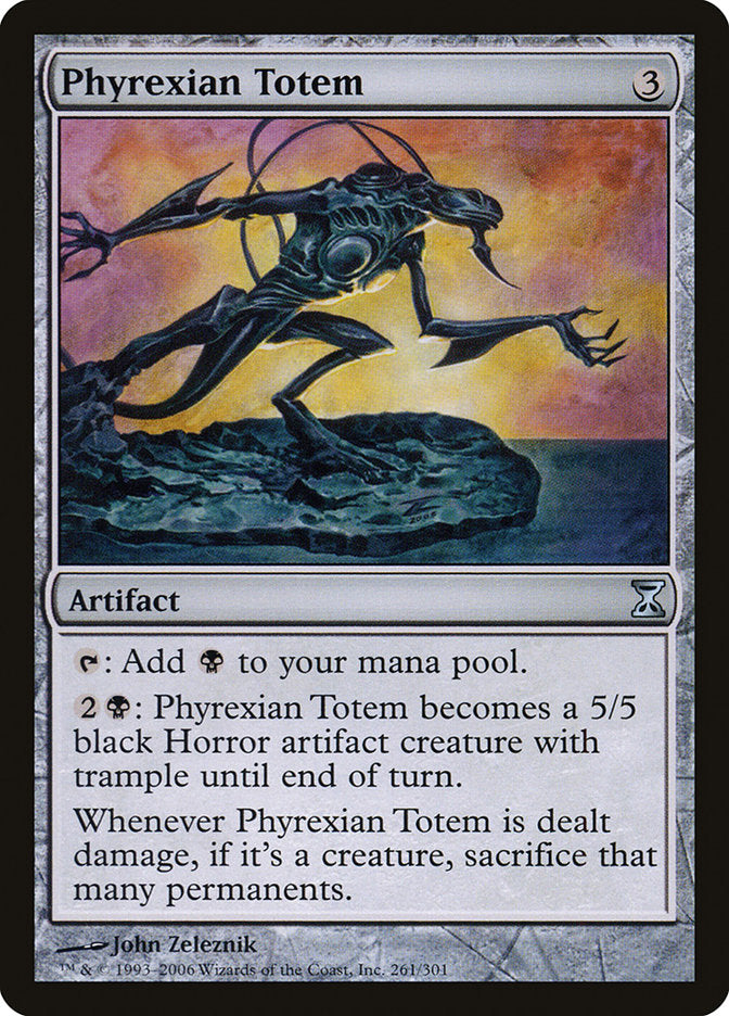 Phyrexian Totem [Time Spiral] (261)