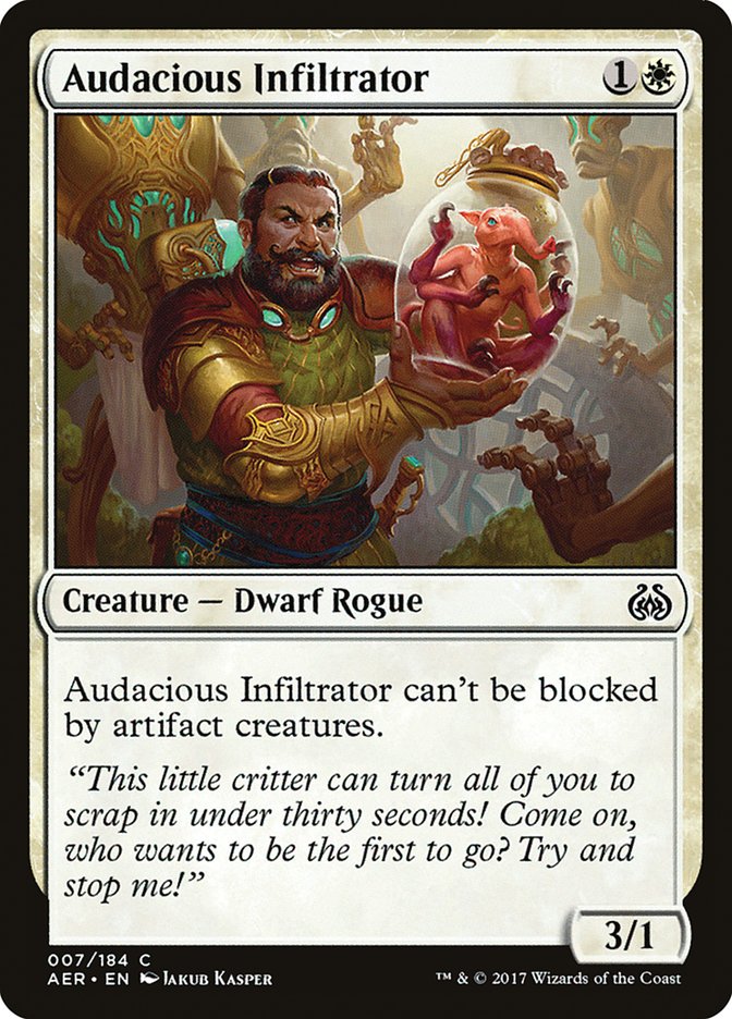 Audacious Infiltrator [Aether Revolt] (7)