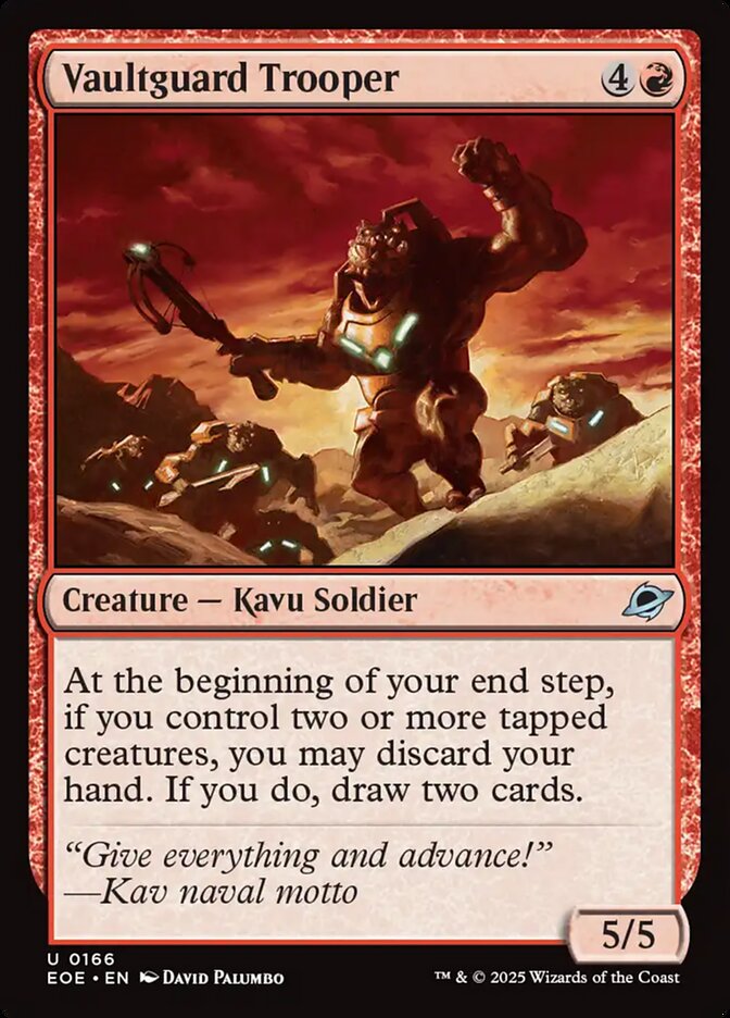 Vaultguard Trooper [Edge of Eternities] (166)