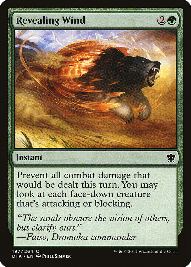 Revealing Wind [Dragons of Tarkir] (197)