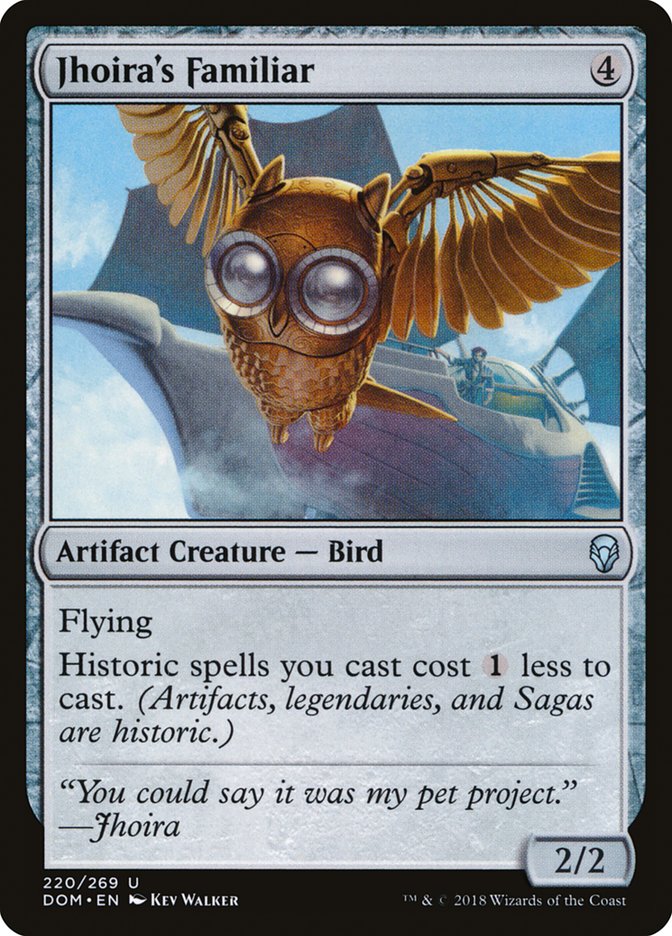 Jhoira's Familiar [Dominaria] (220)