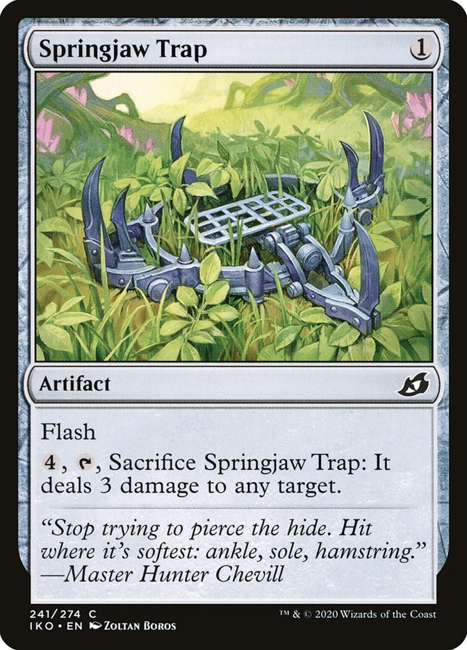 Springjaw Trap [Ikoria: Lair of Behemoths] (241)