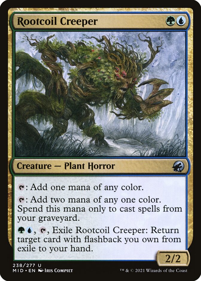 Rootcoil Creeper [Innistrad: Midnight Hunt] (238)