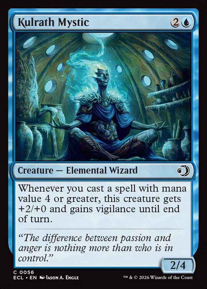 Kulrath Mystic [Lorwyn Eclipsed] (56)