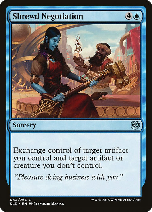 Shrewd Negotiation [Kaladesh] (64)