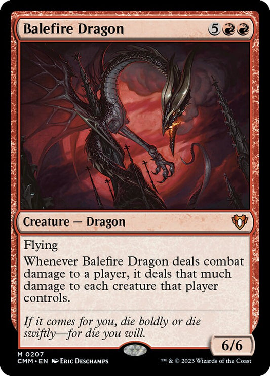 Balefire Dragon [Commander Masters] (207)