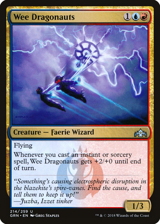 Wee Dragonauts [Guilds of Ravnica] (214)