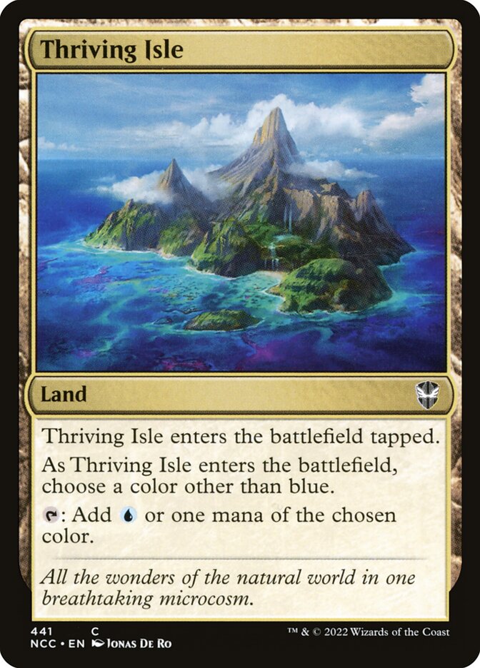 Thriving Isle [New Capenna Commander] (441)