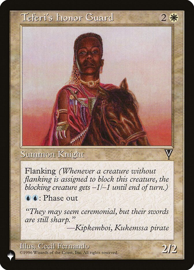 Teferi's Honor Guard [The List] (VIS-22)