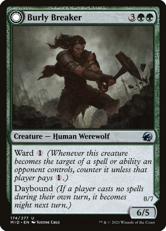 Burly Breaker [Innistrad: Midnight Hunt] (174)