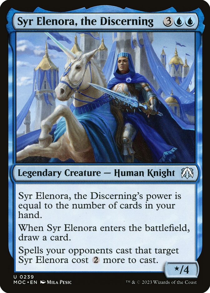 Syr Elenora, the Discerning [March of the Machine Commander] (239)