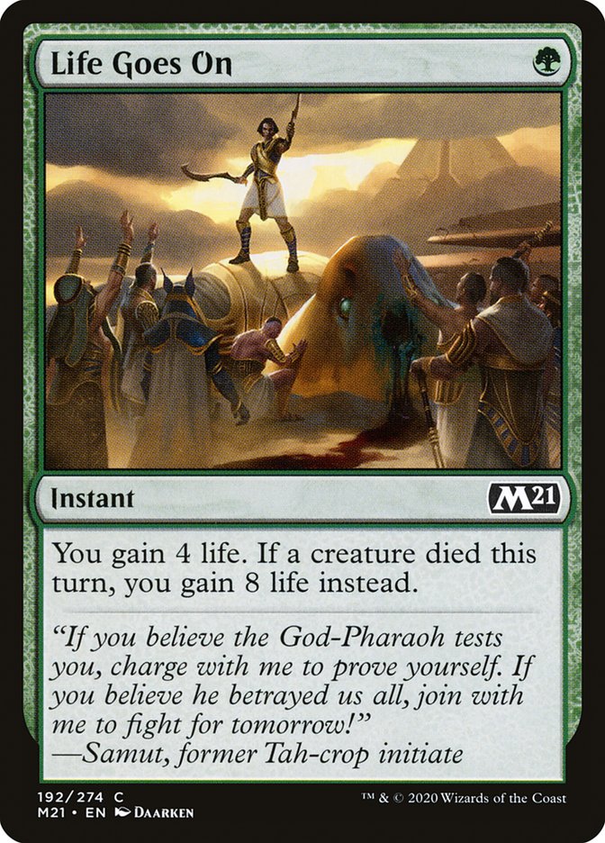 Life Goes On [Core Set 2021] (192)