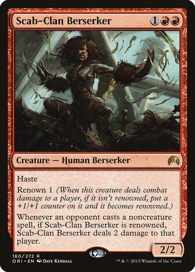 Scab-Clan Berserker [Magic Origins] (160)