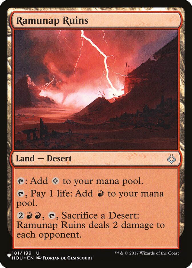 Ramunap Ruins [The List] (HOU-181)