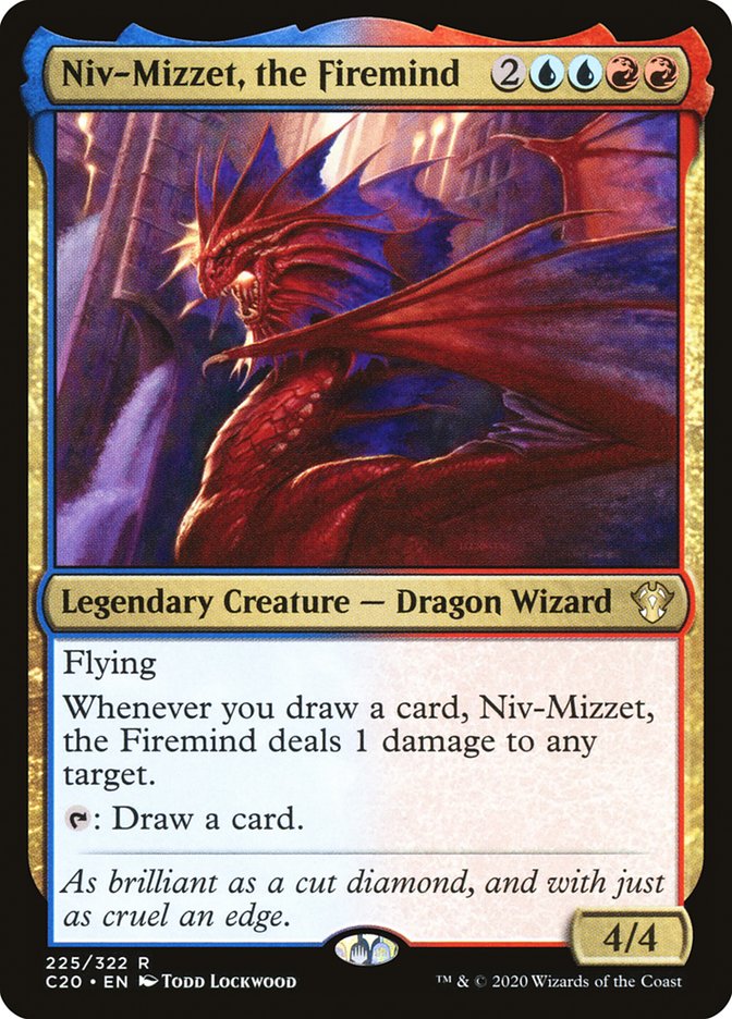 Niv-Mizzet, the Firemind [Commander 2020] (225)