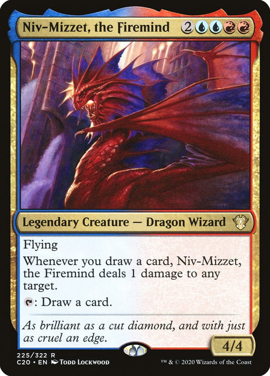 Niv-Mizzet, the Firemind [Commander 2020] (225)