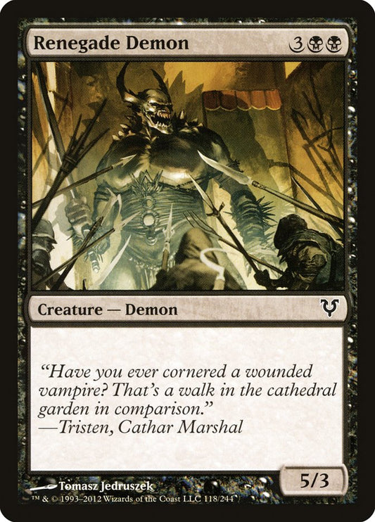 Renegade Demon [Avacyn Restored] (118)