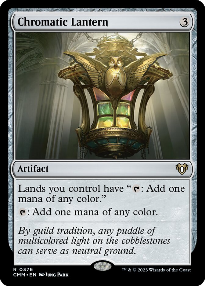 Chromatic Lantern [Commander Masters] (376)