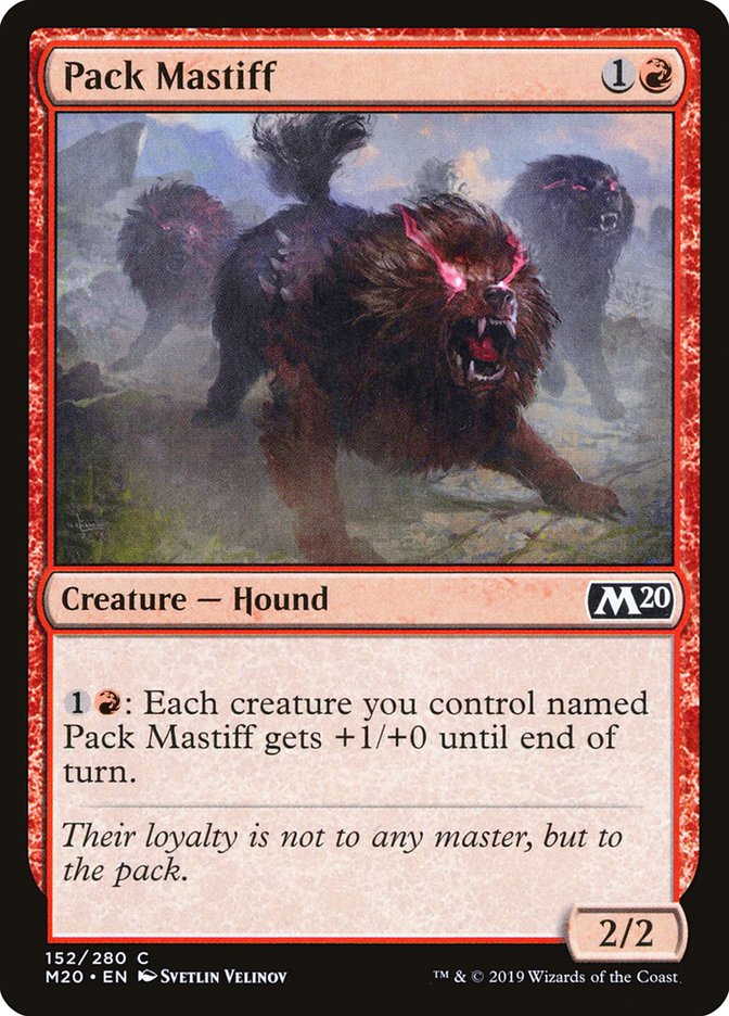 Pack Mastiff [Core Set 2020] (152)