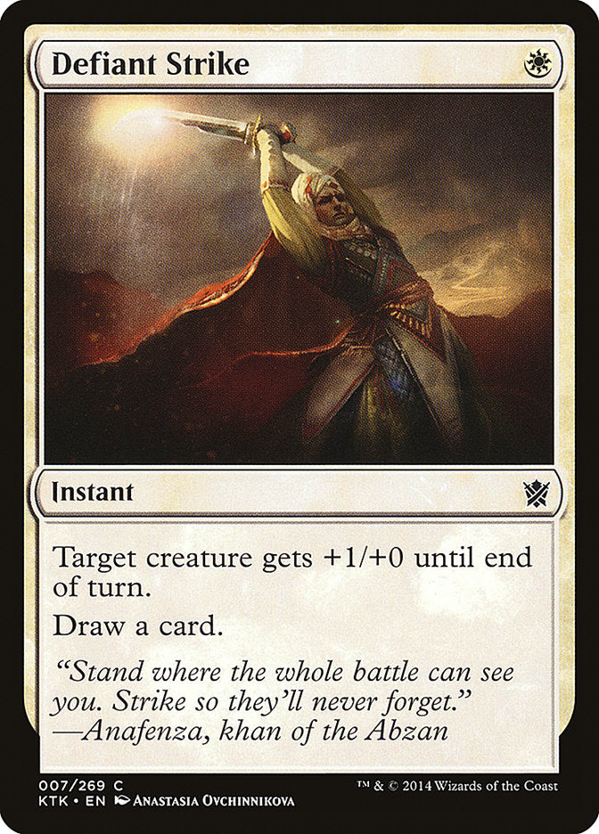 Defiant Strike [Khans of Tarkir] (7)
