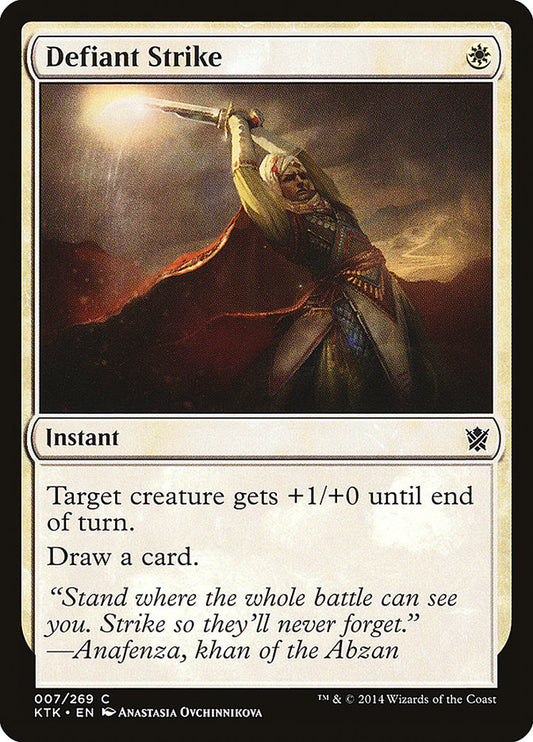 Defiant Strike [Khans of Tarkir] (7)