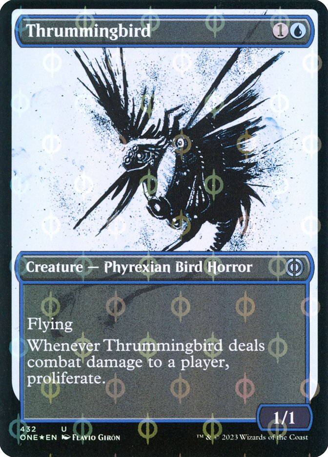 Thrummingbird [Phyrexia: All Will Be One] (432)