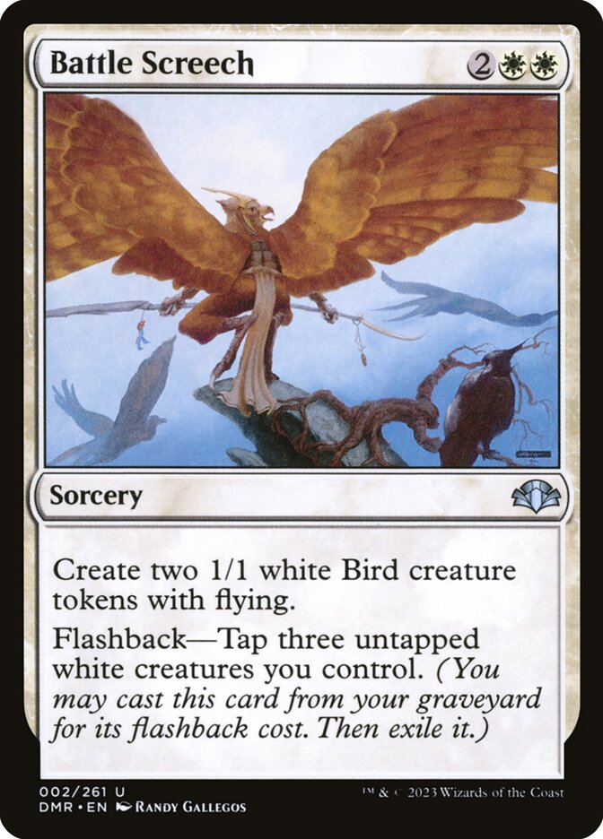 Battle Screech [Dominaria Remastered] (2)