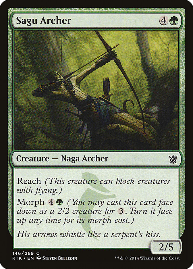 Sagu Archer [Khans of Tarkir] (146)