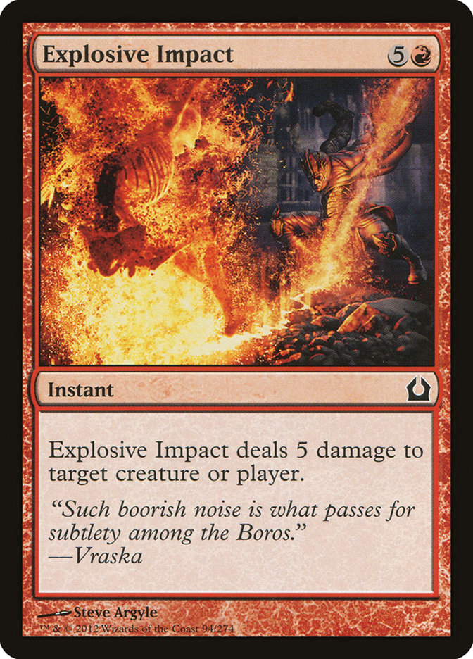 Explosive Impact [Return to Ravnica] (94)