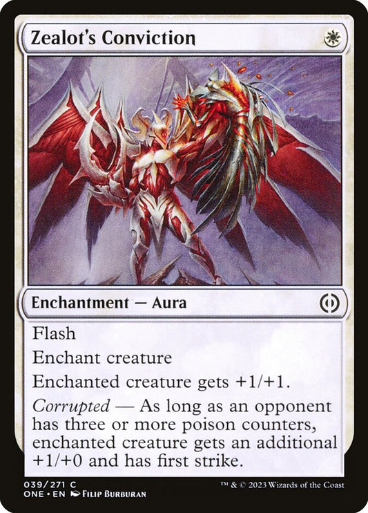 Zealot's Conviction [Phyrexia: All Will Be One] (39)