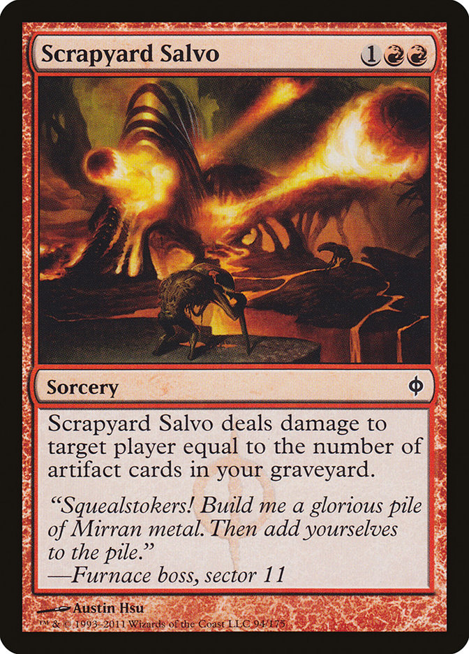 Scrapyard Salvo [New Phyrexia] (94)