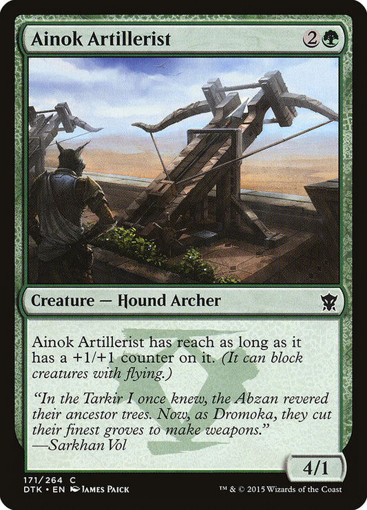 Ainok Artillerist [Dragons of Tarkir] (171)