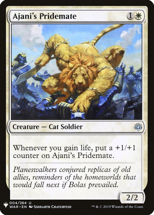 Ajani's Pridemate [The List] (WAR-4)