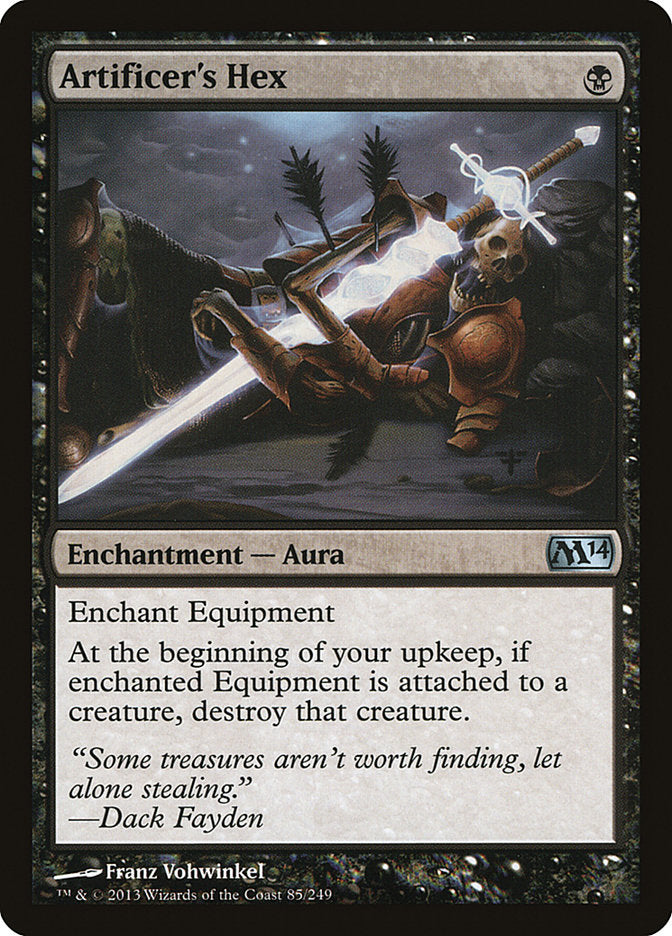 Artificer's Hex [Magic 2014] (85)