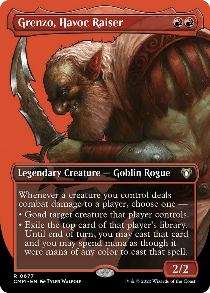 Grenzo, Havoc Raiser [Commander Masters] (677)
