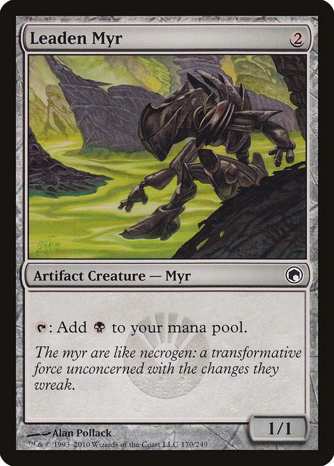Leaden Myr [Scars of Mirrodin] (170)
