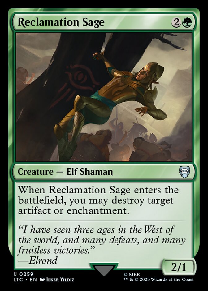 Reclamation Sage [Tales of Middle-earth Commander] (259)