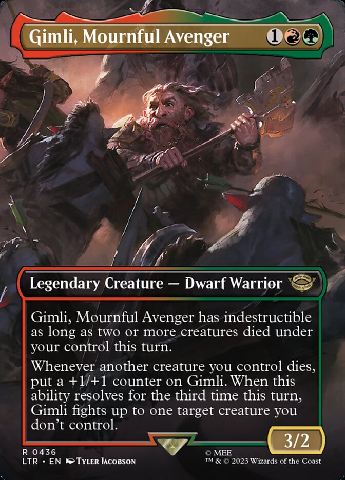 Gimli, Mournful Avenger [The Lord of the Rings: Tales of Middle-earth] (436)