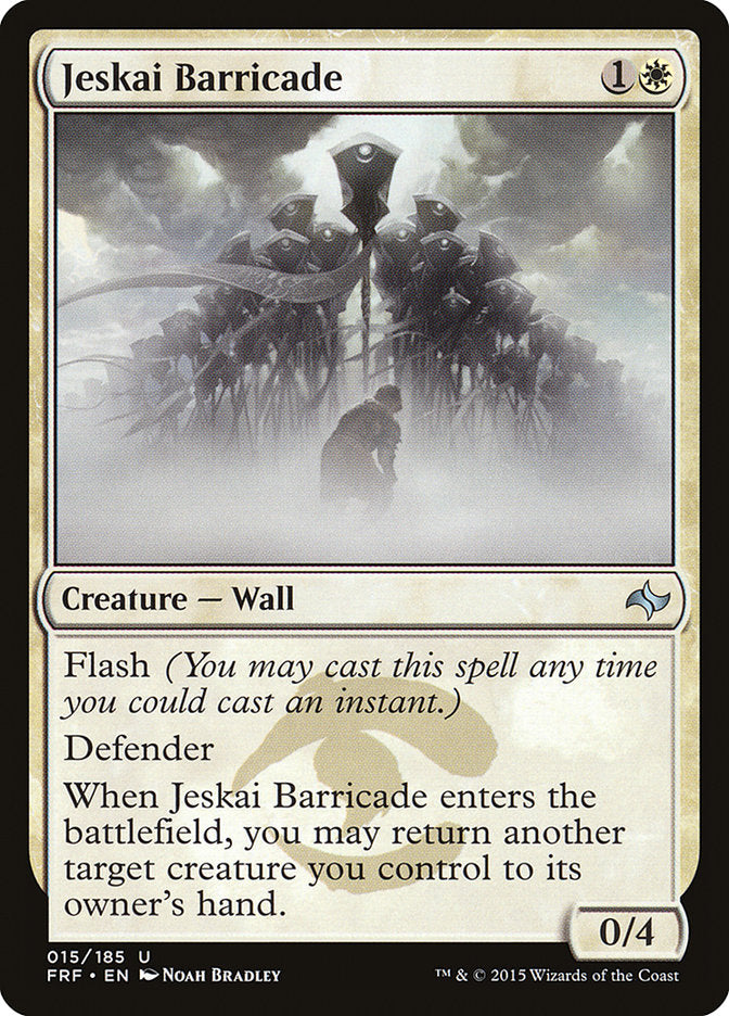 Jeskai Barricade [Fate Reforged] (15)