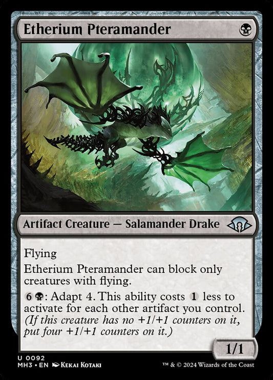 Etherium Pteramander [Modern Horizons 3] (92)